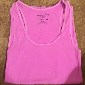 Lilac boyfriend tank. American Eagle.